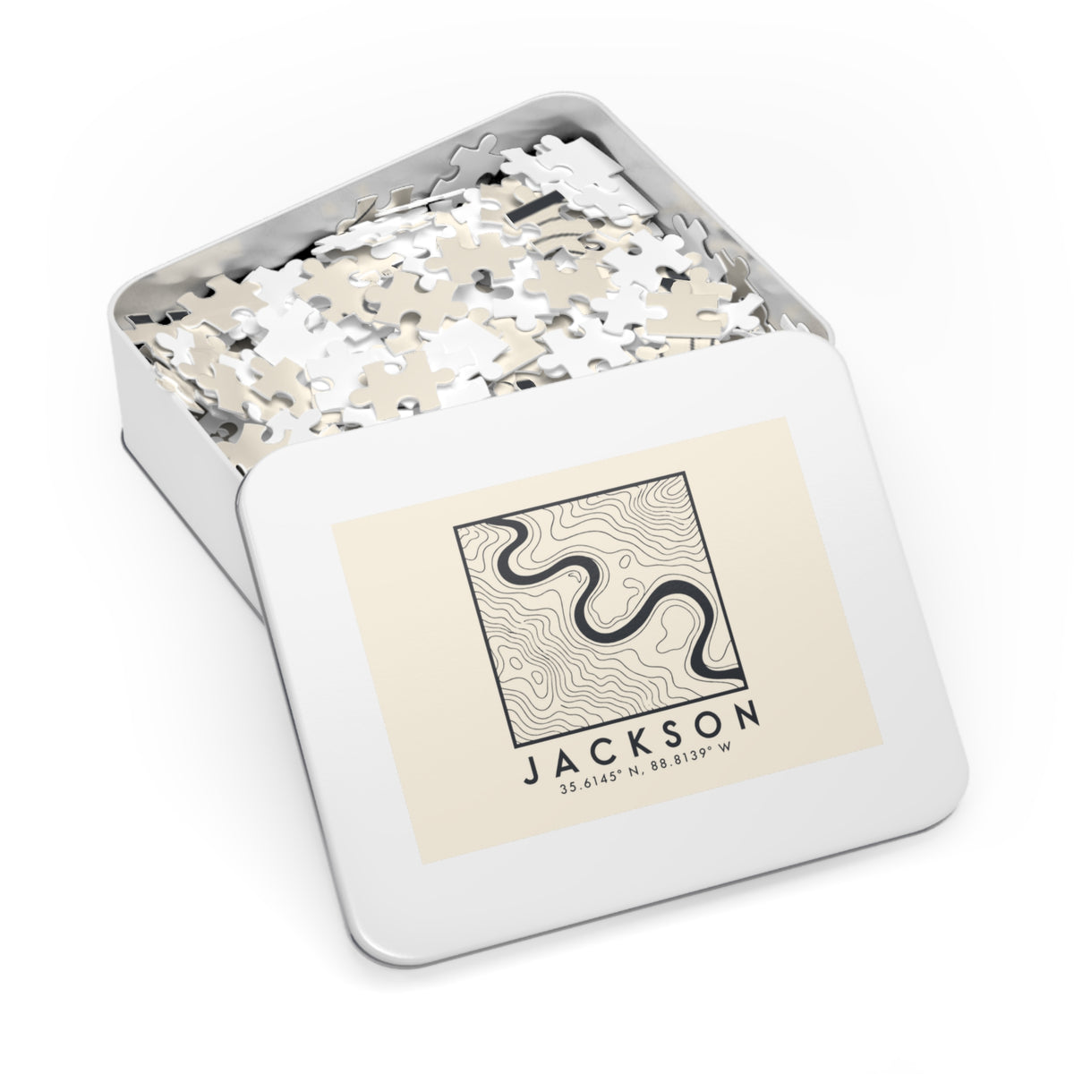 Jackson Topo Map Puzzle
