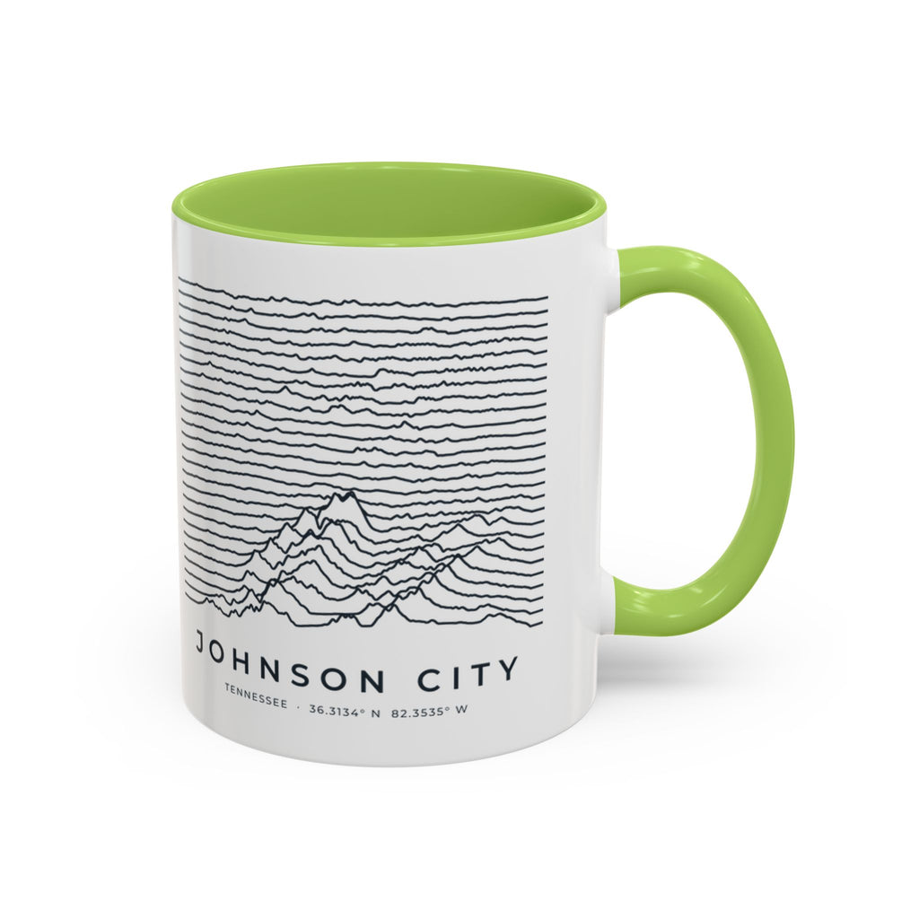 Johnson City Ridgeline Accent Mug