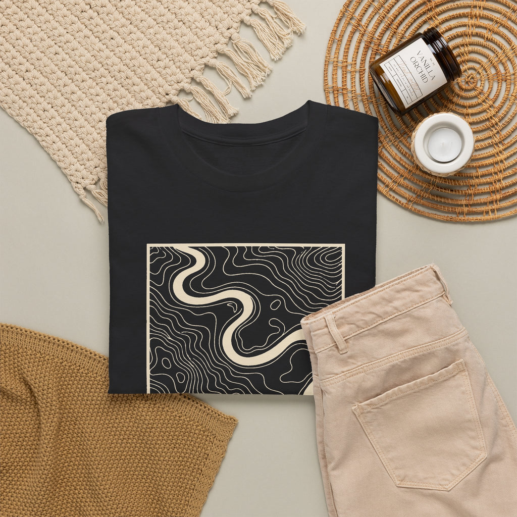 Jackson Topo Map T-Shirt
