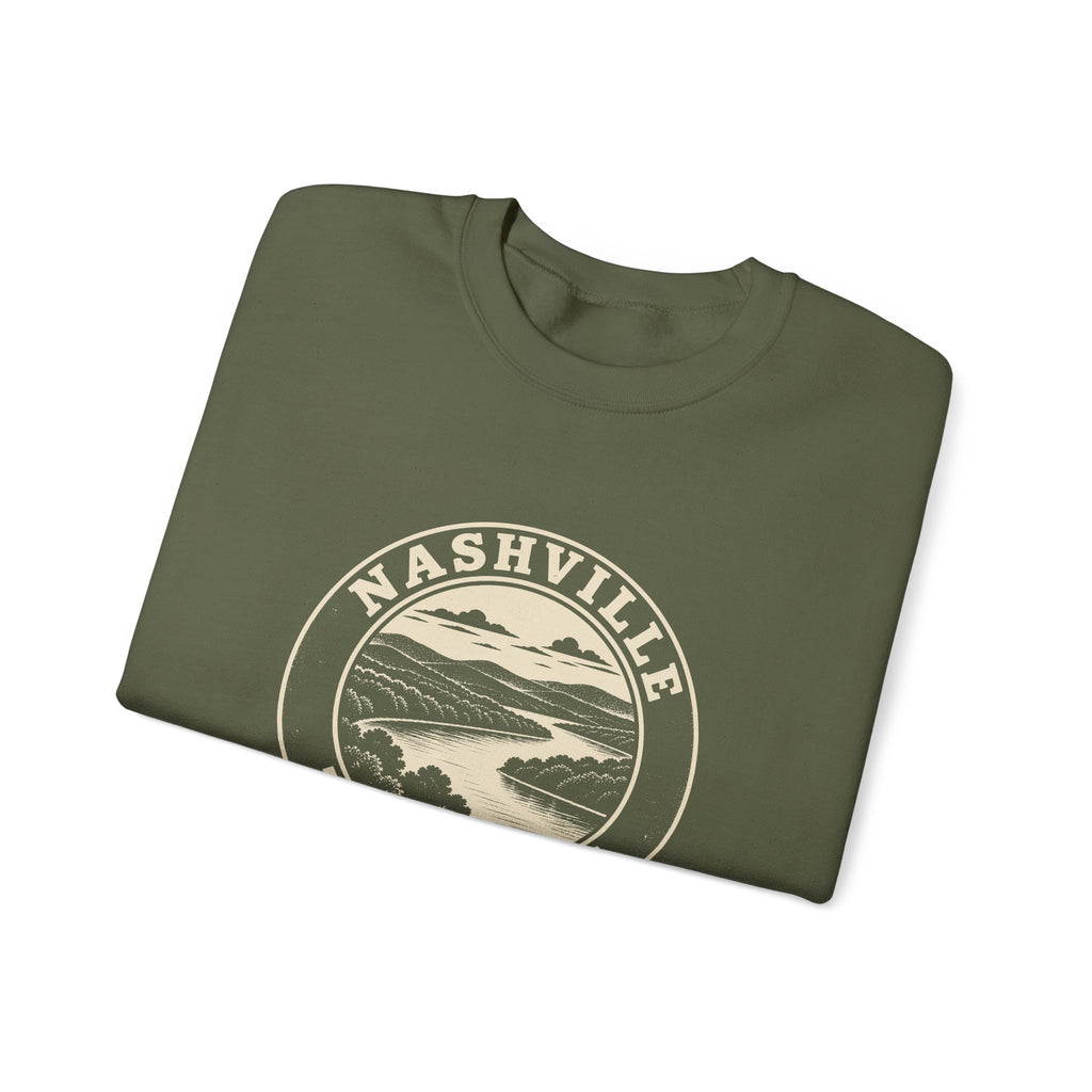 Nashville Park Badge Crewneck Sweatshirt