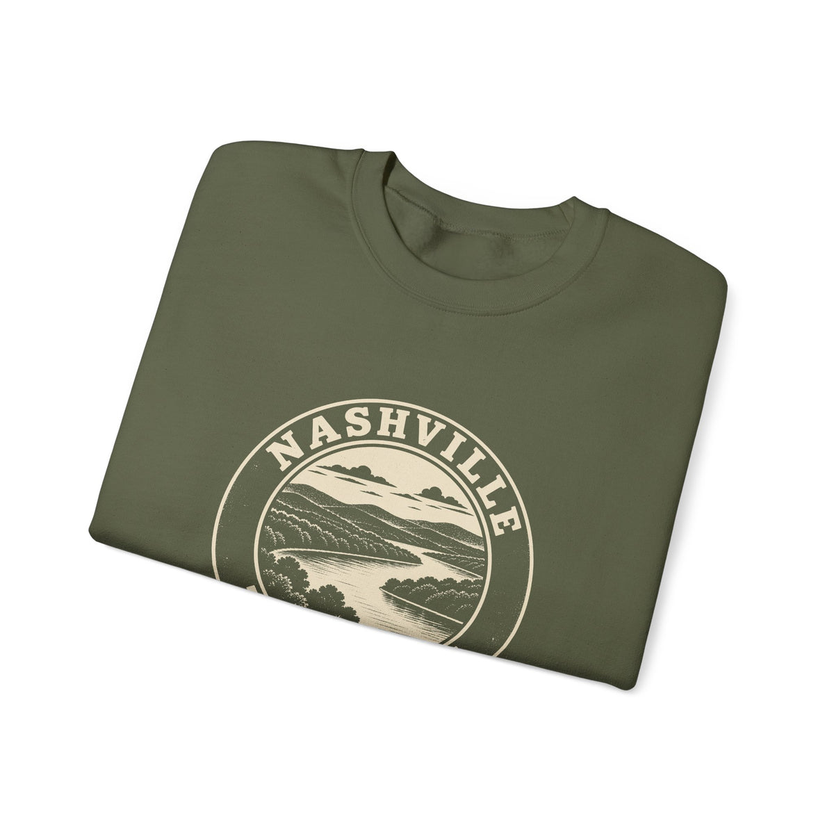 Nashville Park Badge Crewneck Sweatshirt