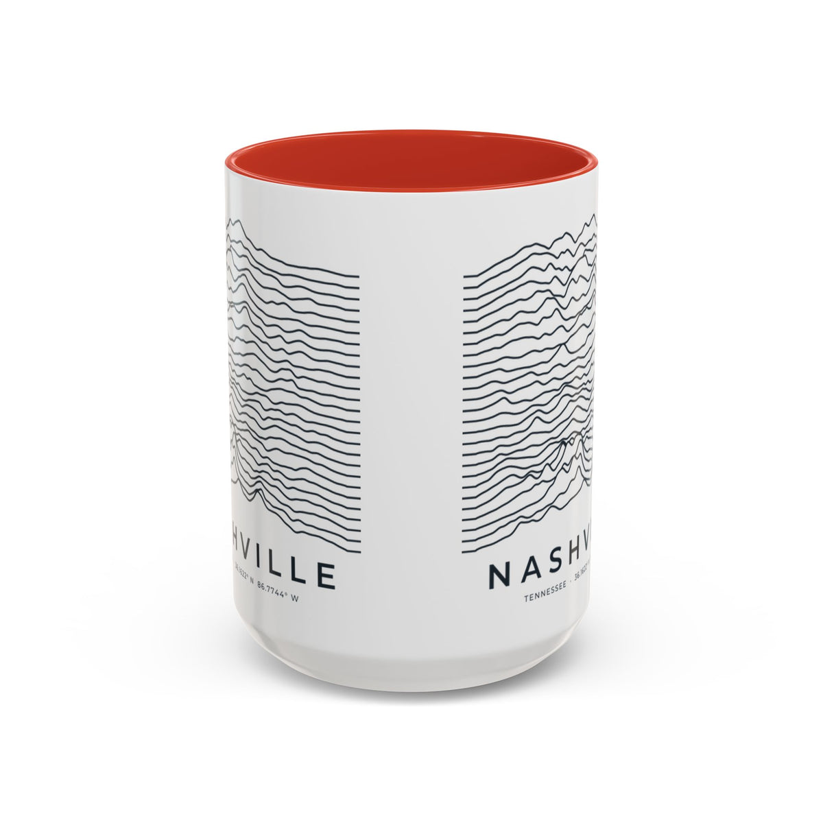Nashville Ridgeline Accent Mug