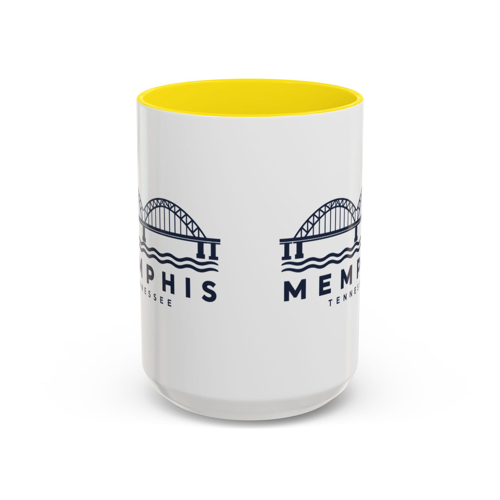 Memphis Hernando de Soto Bridge Accent Mug
