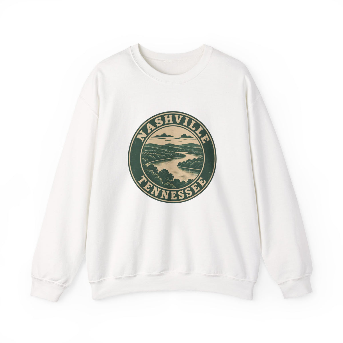 Nashville Park Badge Crewneck Sweatshirt