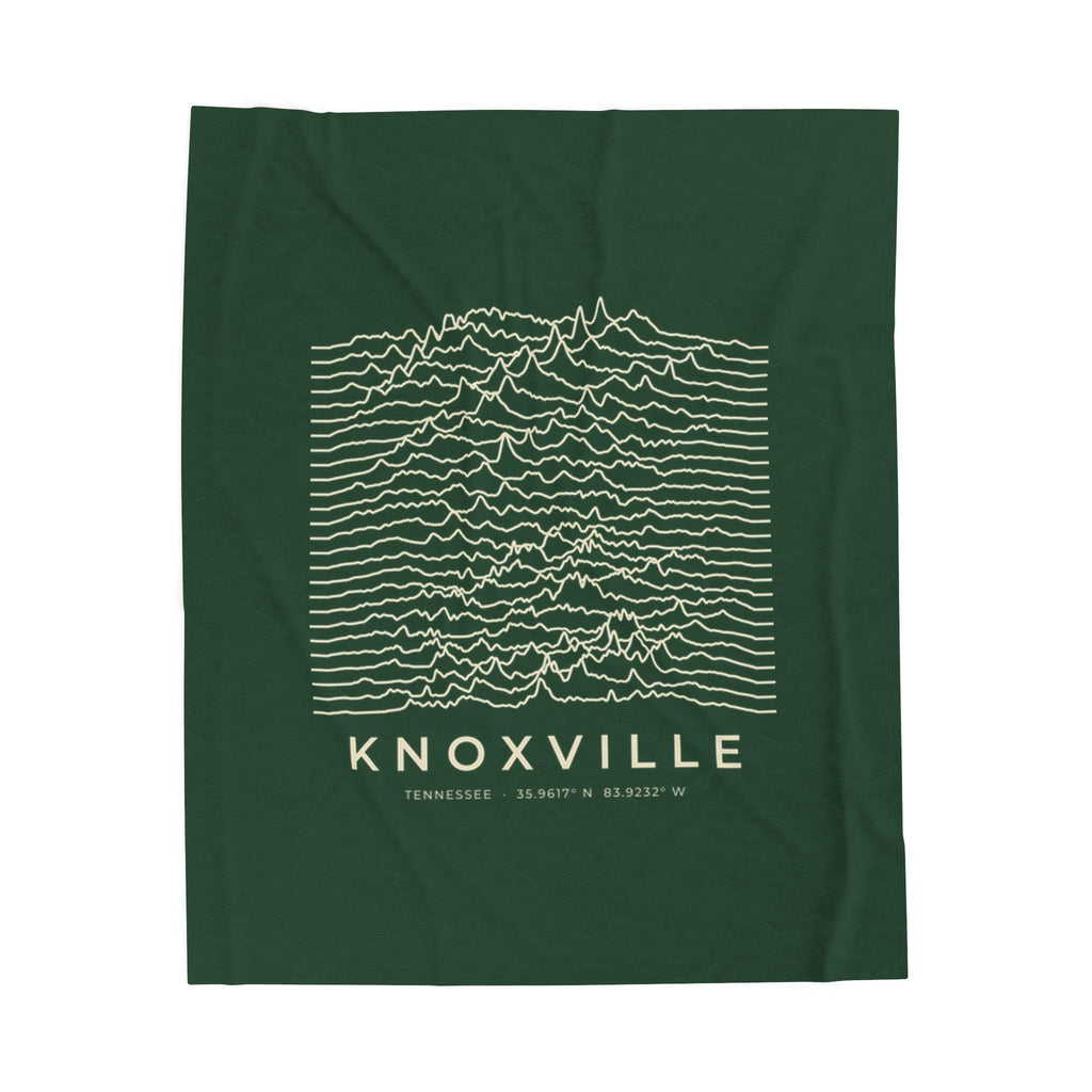 Knoxville Ridgeline Blanket (Forest Green)