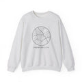 Johnson City Street Map Crewneck Sweatshirt