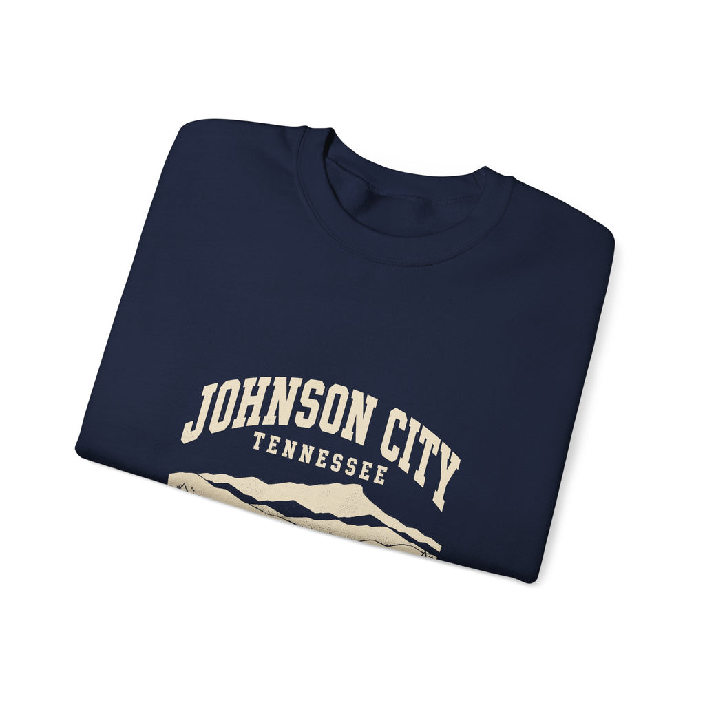Johnson City Vintage Varsity Crewneck Sweatshirt