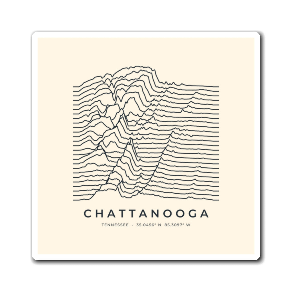 Chattanooga Ridgeline Magnet
