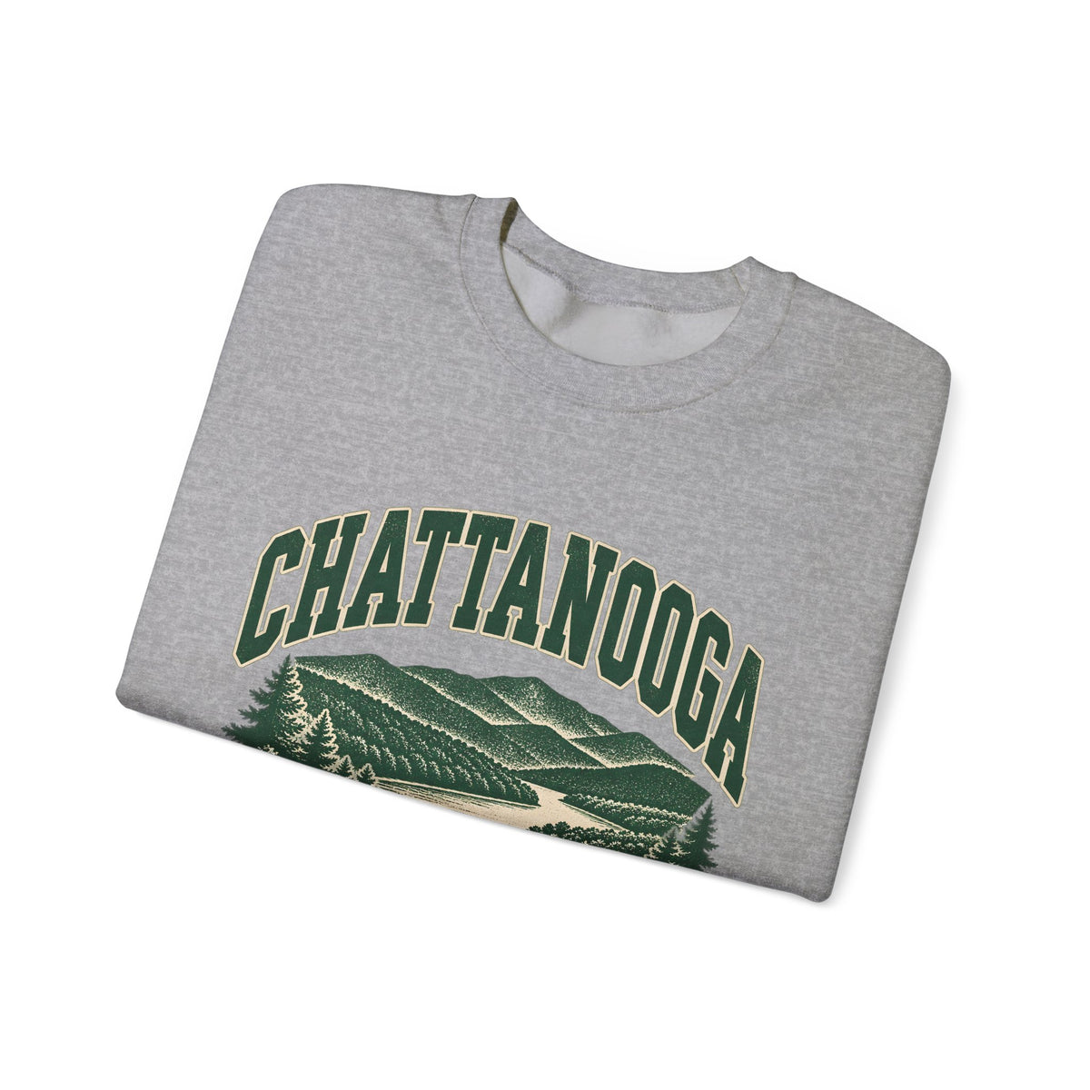 Chattanooga Vintage Varsity Crewneck Sweatshirt