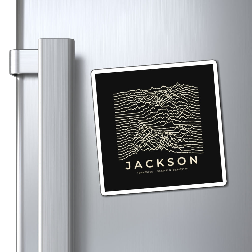 Jackson Ridgeline Magnet (Black)