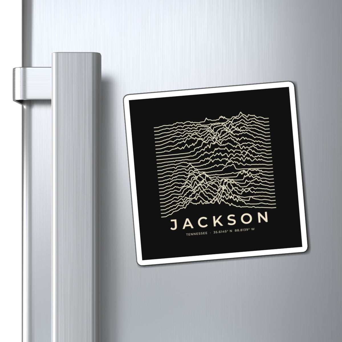 Jackson Ridgeline Magnet (Black)