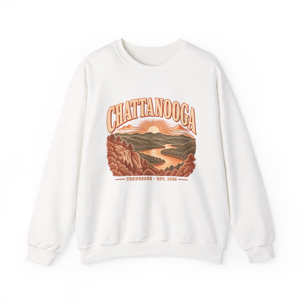 Chattanooga Engraved Valley Crewneck Sweatshirt