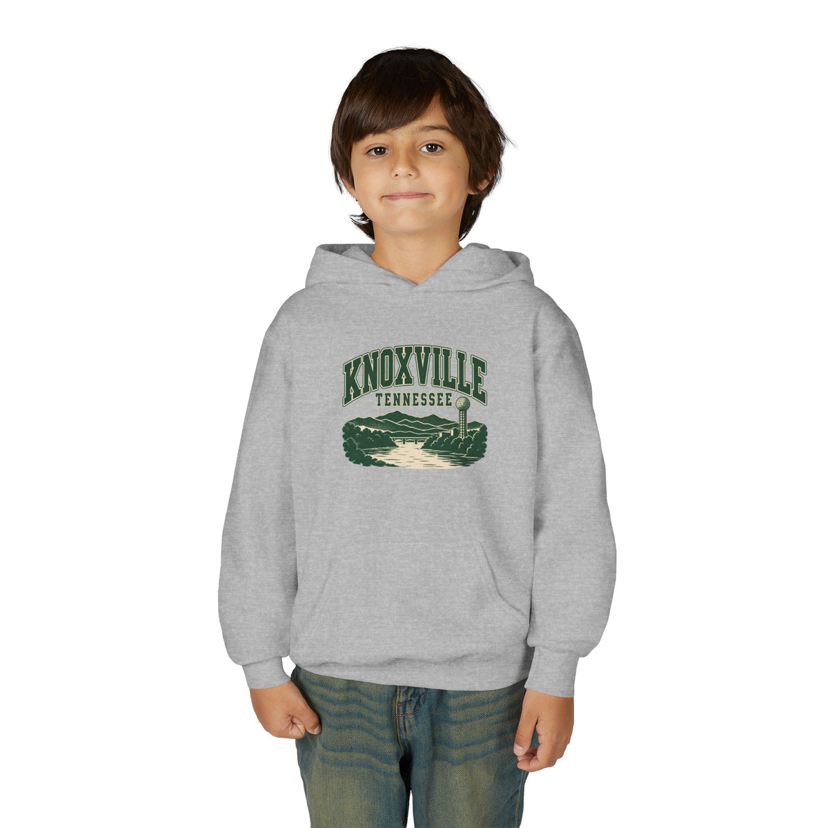 Knoxville Vintage Varsity Kids Hoodie