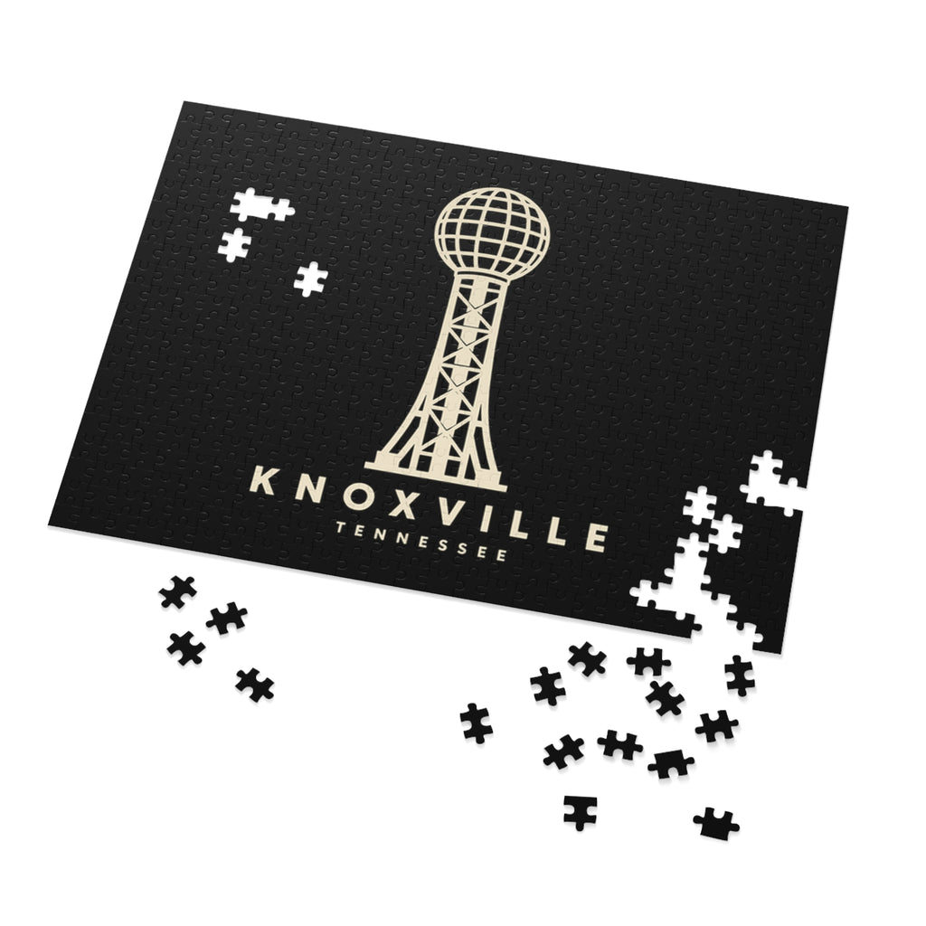 Knoxville Sunsphere Puzzle (Black)