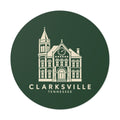 Clarksville Customs House Sticker (Forest Green)