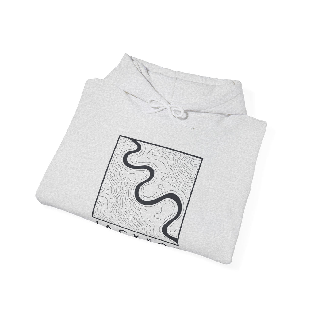 Jackson Topo Map Hoodie