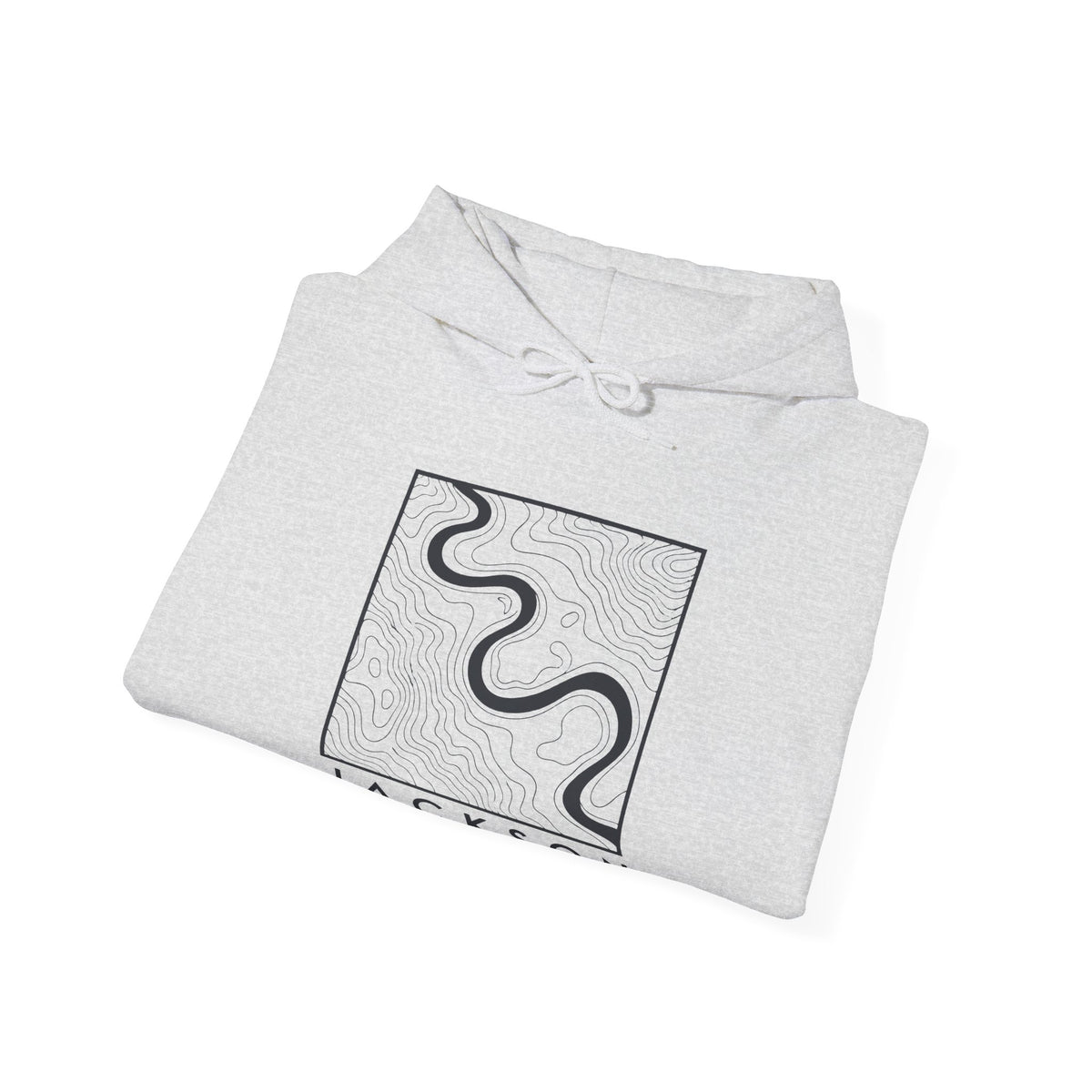 Jackson Topo Map Hoodie