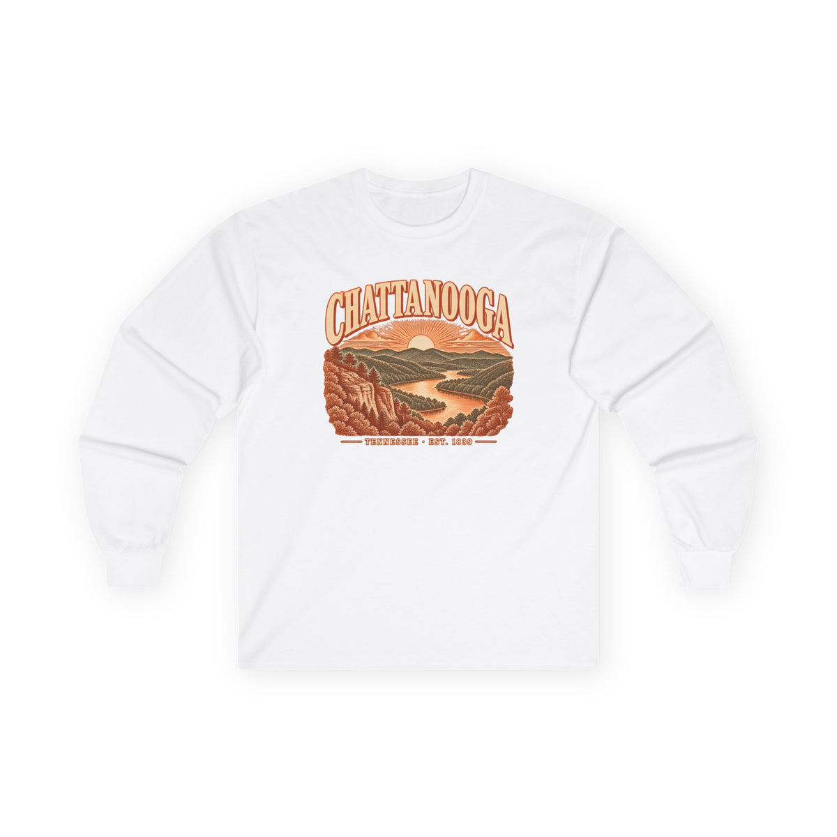 Chattanooga Engraved Valley Long Sleeve T-Shirt