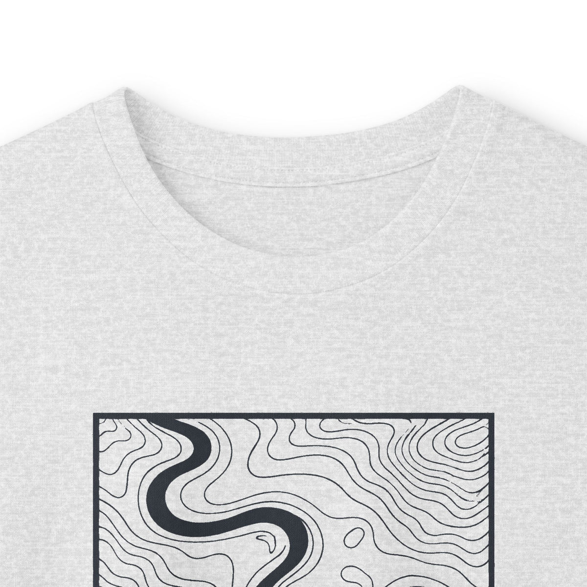 Jackson Topo Map Long Sleeve T-Shirt