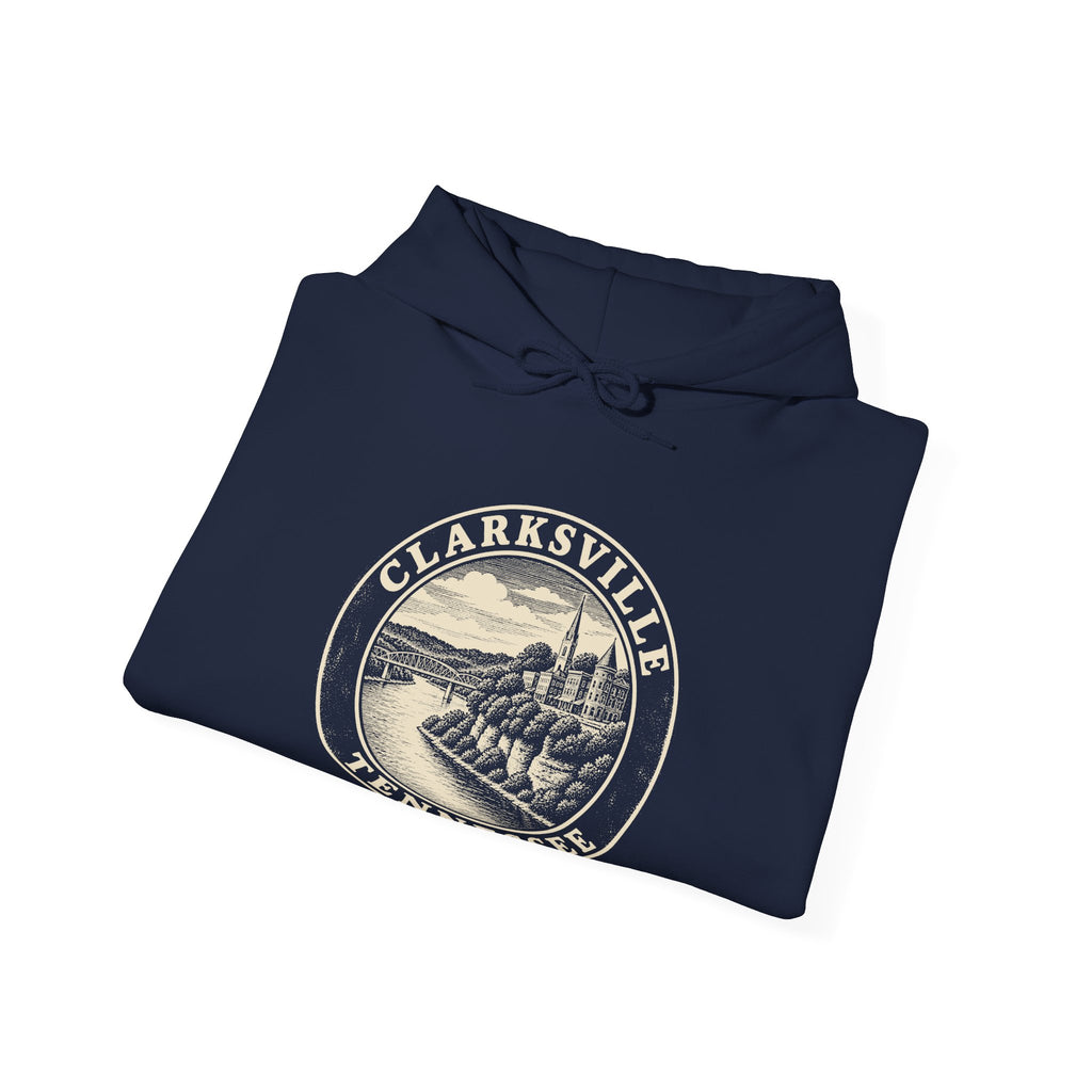 Clarksville Park Badge Hoodie