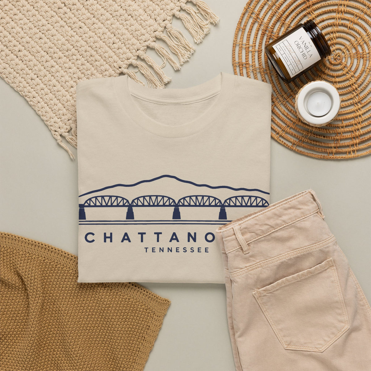 Chattanooga Walnut Street Bridge T-Shirt