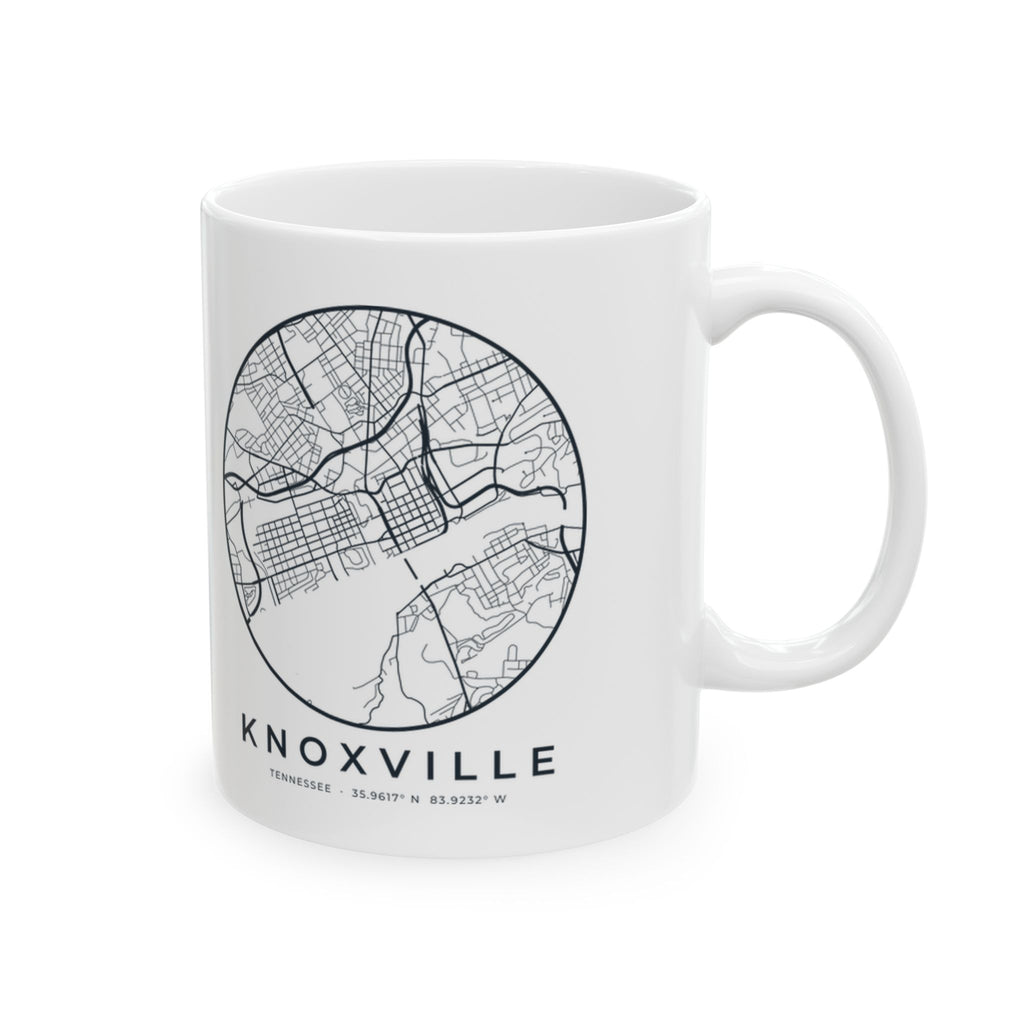 Knoxville Street Map Mug