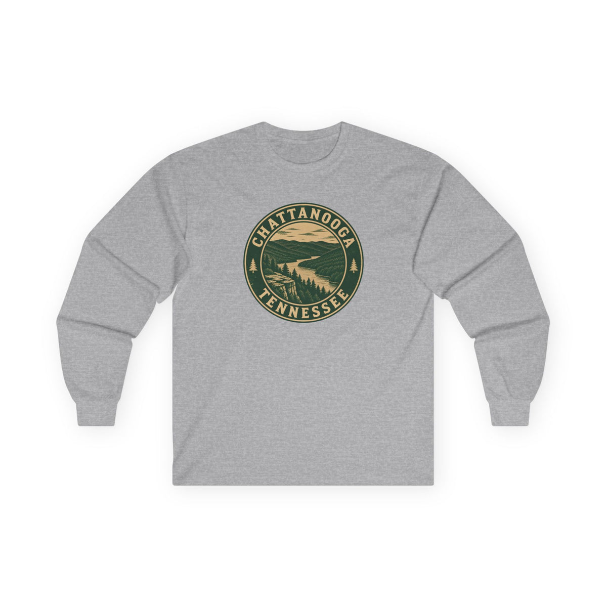 Chattanooga Park Badge Long Sleeve T-Shirt