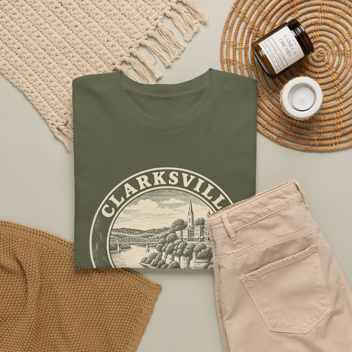 Clarksville Park Badge T-Shirt