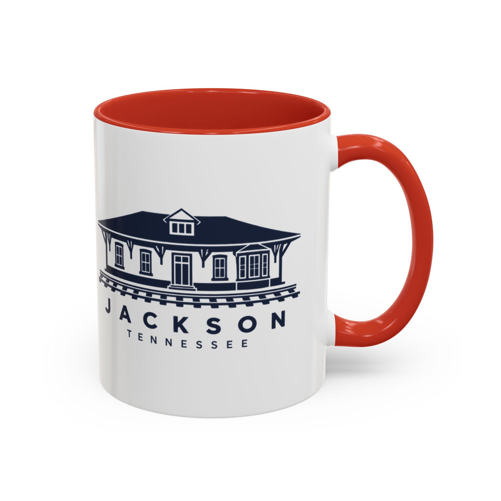 Jackson Train Depot Accent Mug