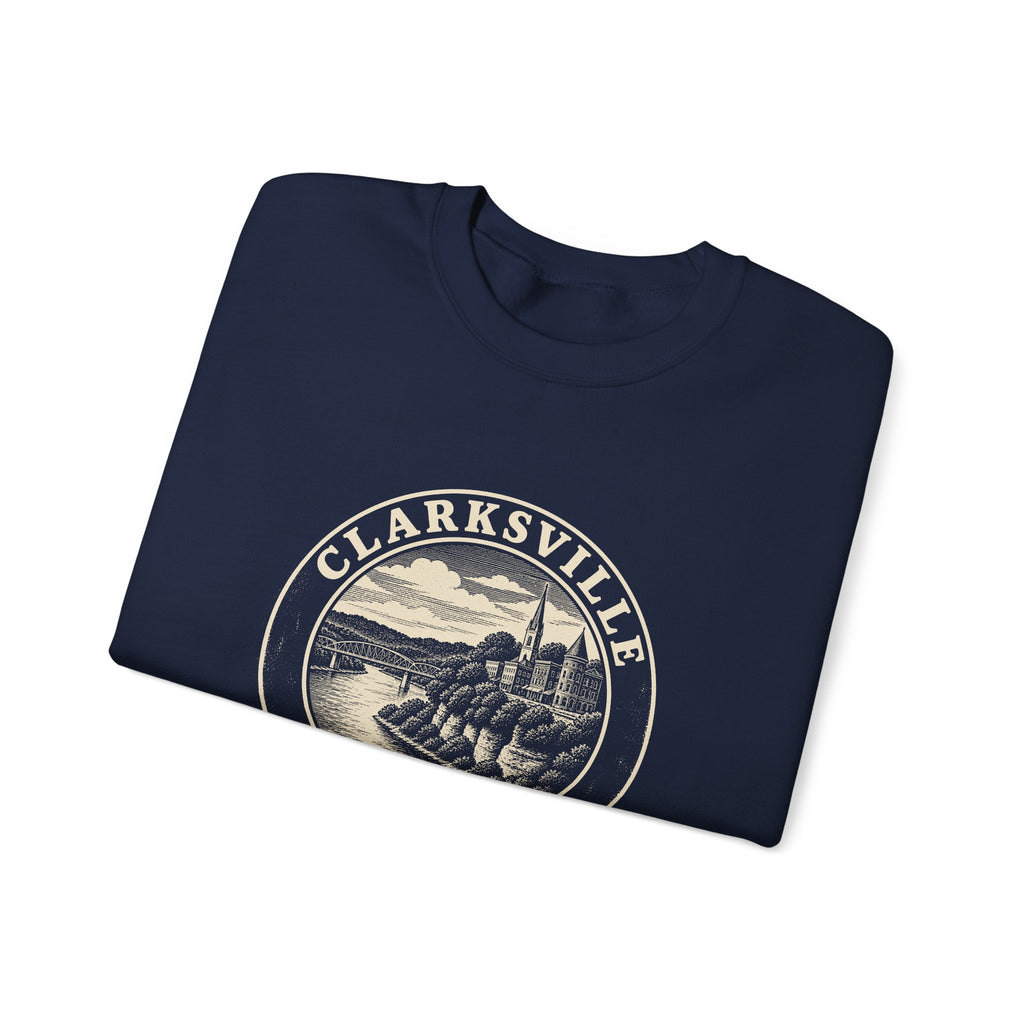 Clarksville Park Badge Crewneck Sweatshirt