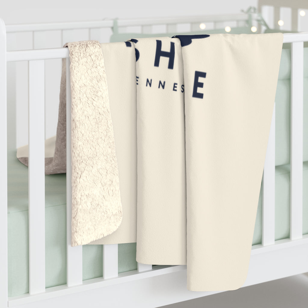 Nashville Parthenon Sherpa Blanket