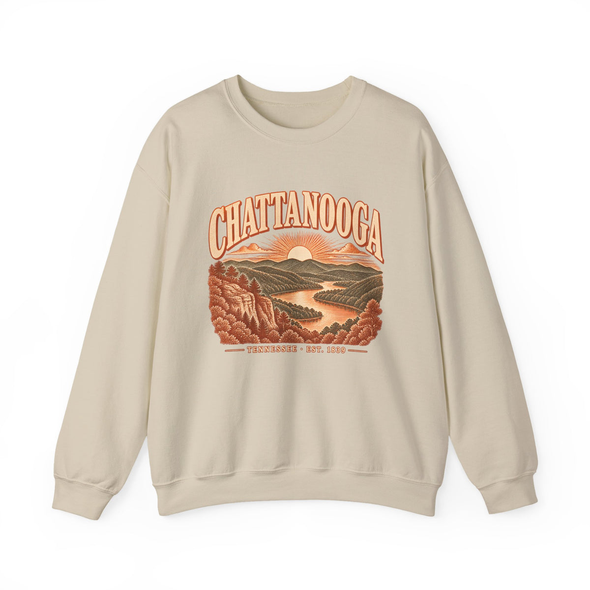 Chattanooga Engraved Valley Crewneck Sweatshirt