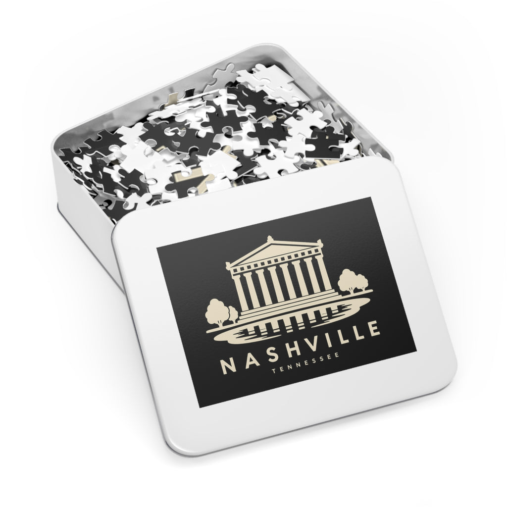 Nashville Parthenon Puzzle (Black)