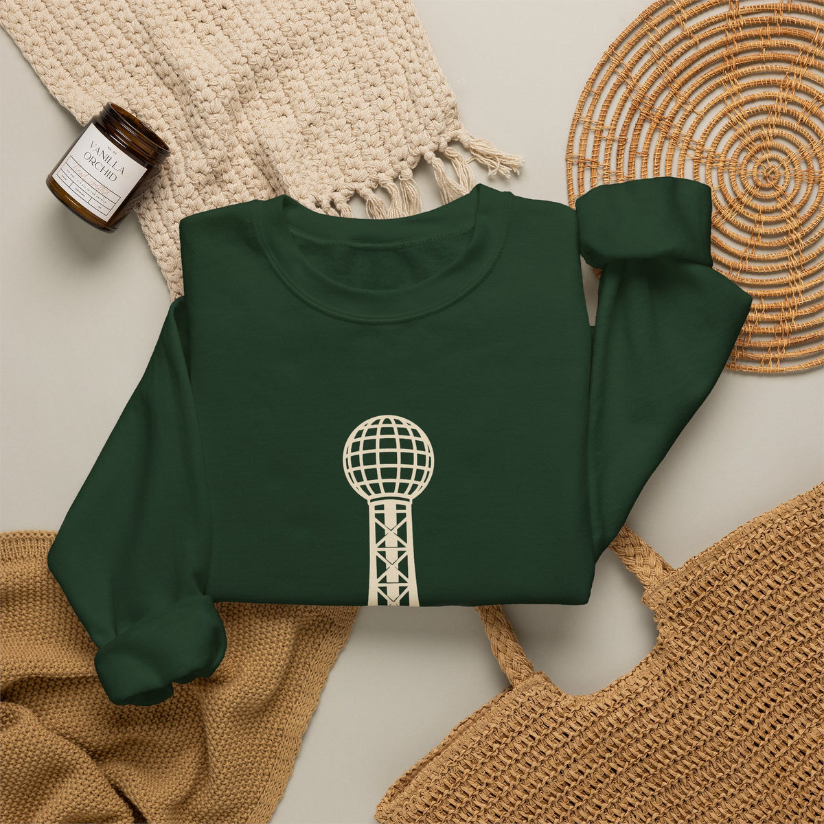 Knoxville Sunsphere Crewneck Sweatshirt