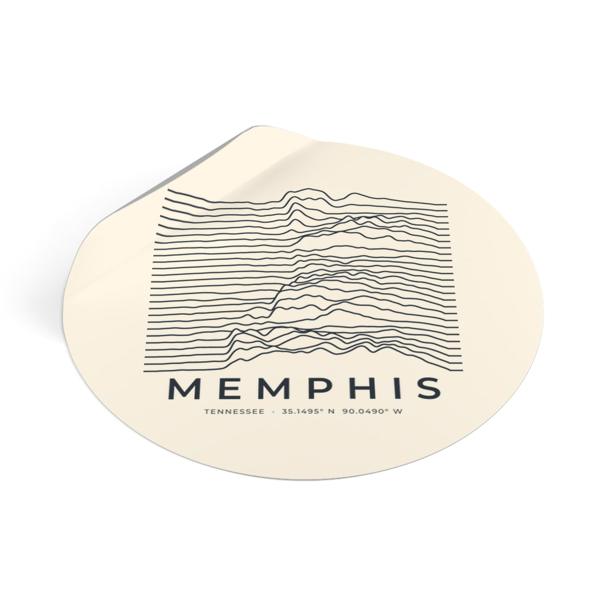 Memphis Ridgeline Sticker