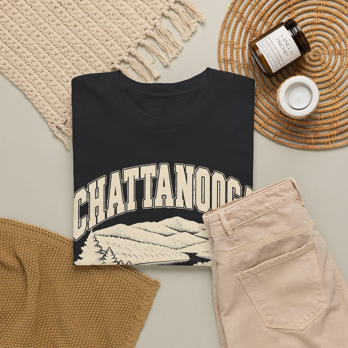 Chattanooga Vintage Varsity T-Shirt