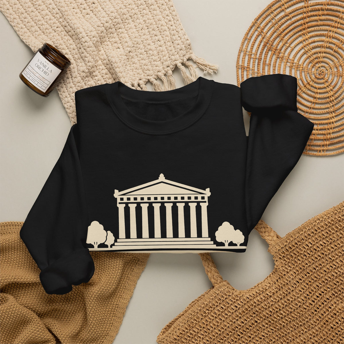 Nashville Parthenon Crewneck Sweatshirt