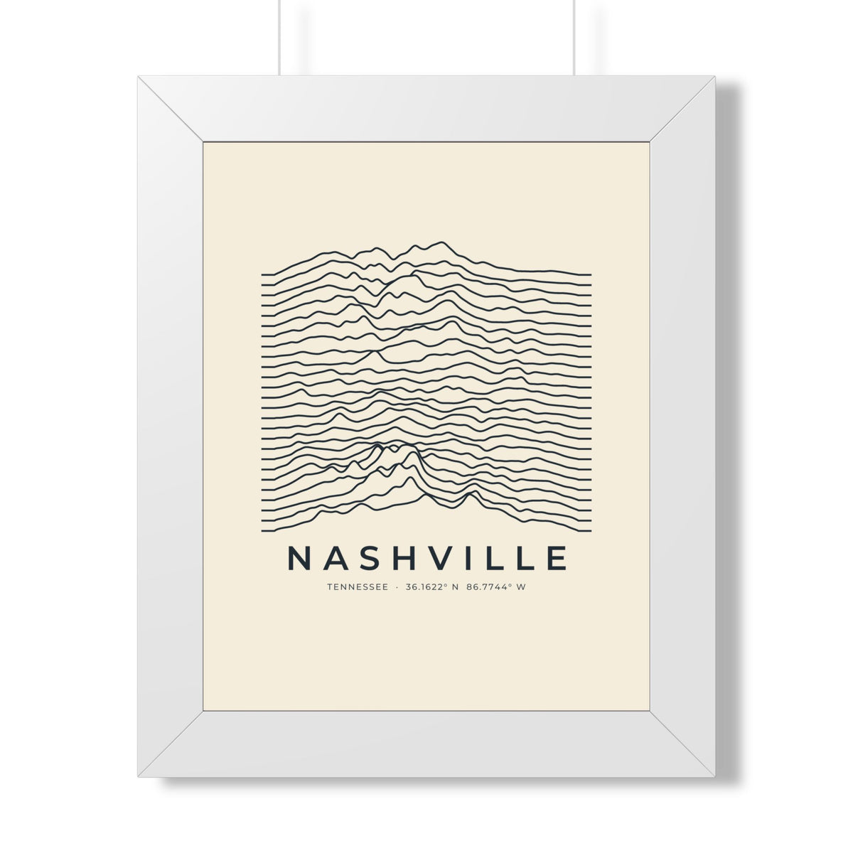 Nashville Ridgeline Framed Print