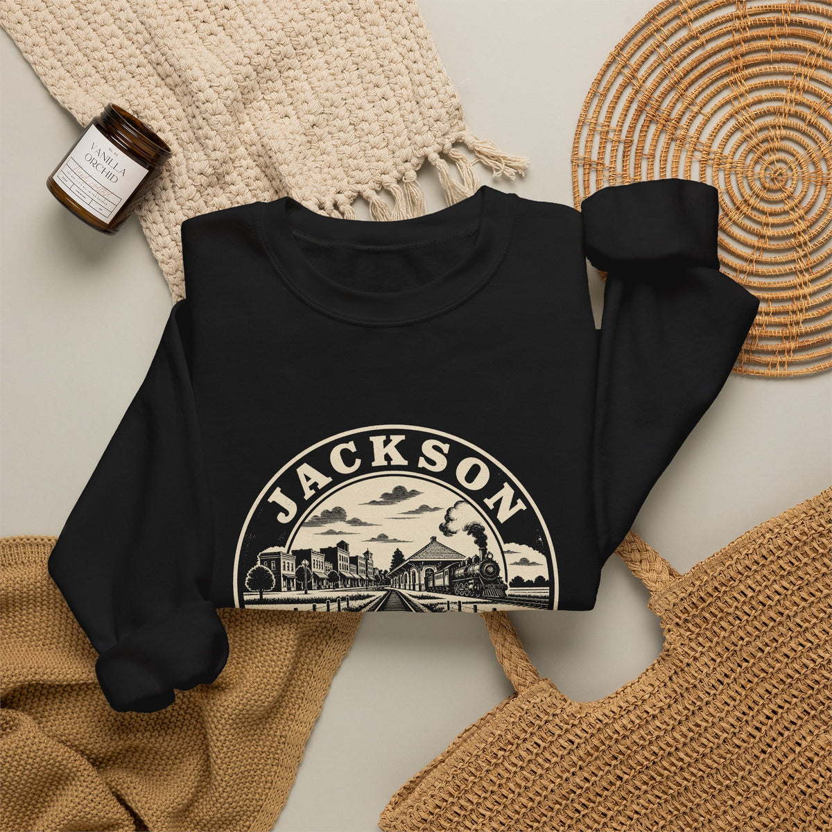 Jackson Park Badge Crewneck Sweatshirt