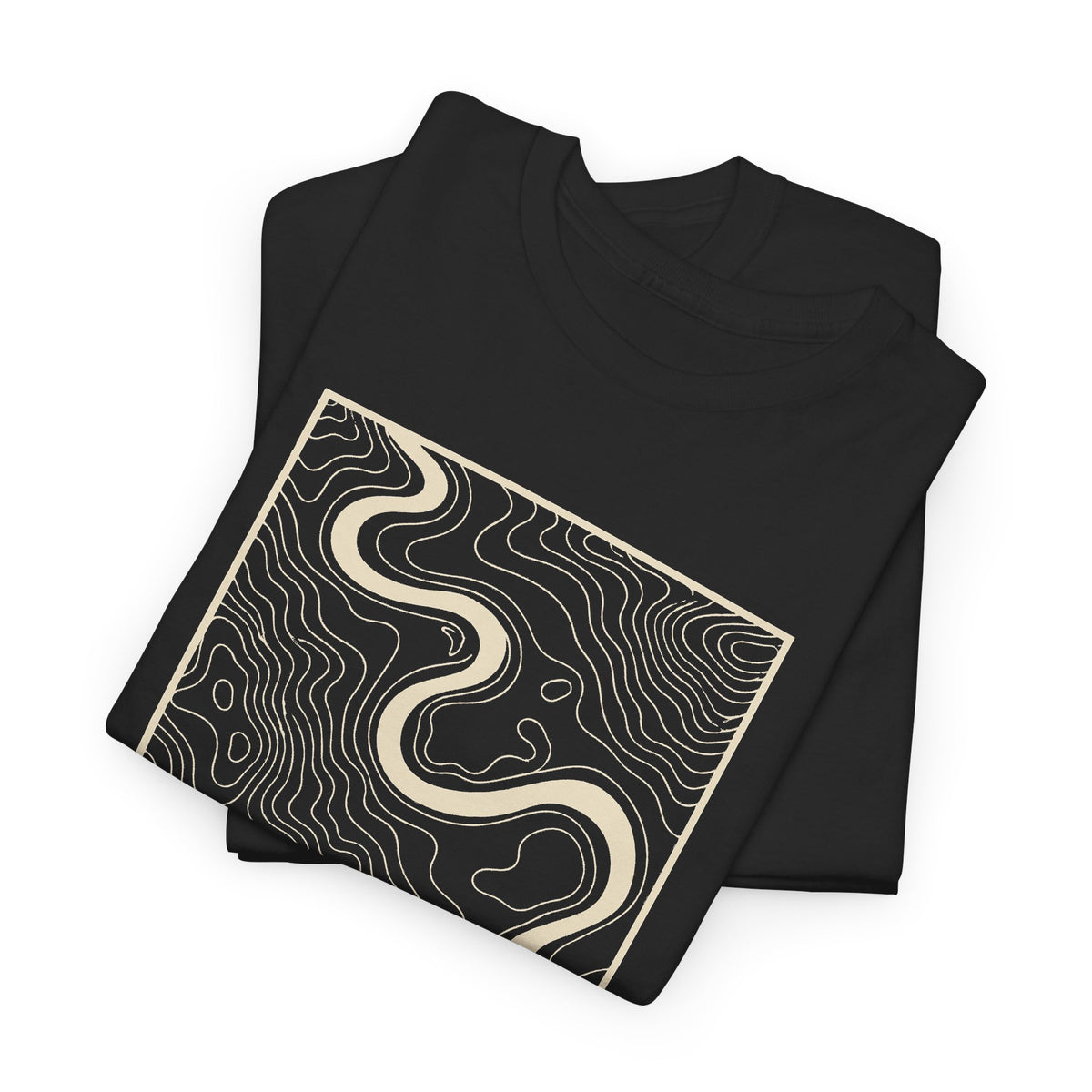 Jackson Topo Map T-Shirt