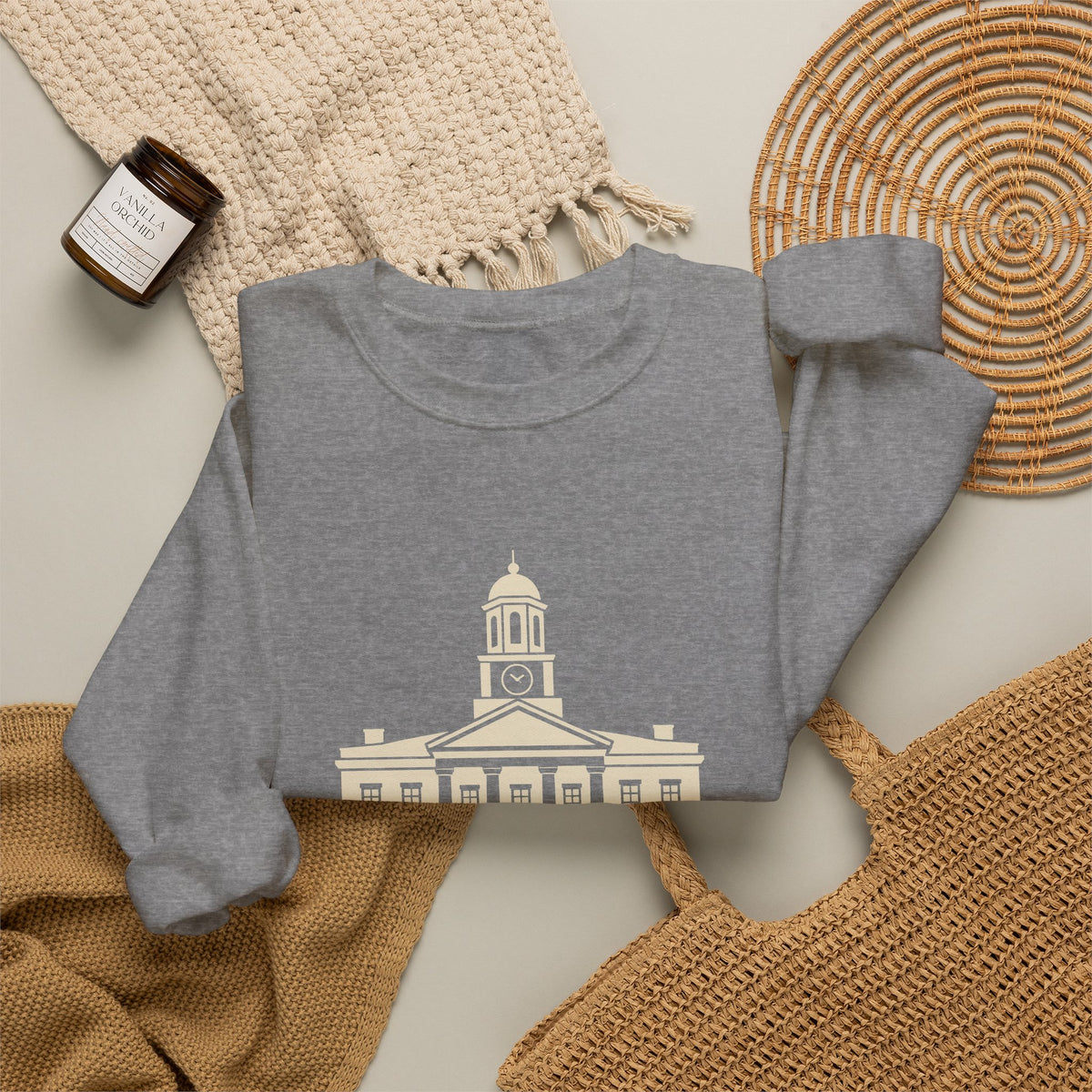 Murfreesboro Rutherford County Courthouse Crewneck Sweatshirt
