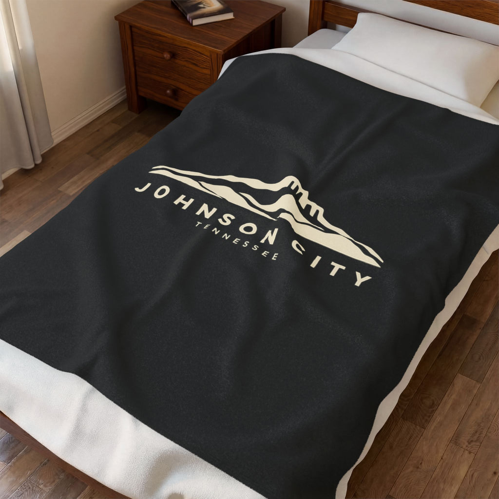 Johnson City Buffalo Mountain Blanket (Black)
