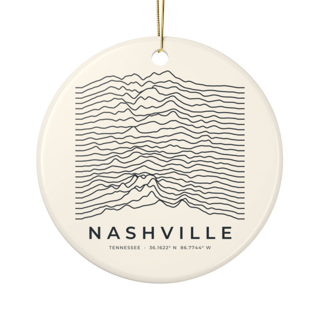 Nashville Ridgeline Ornament