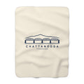Chattanooga Walnut Street Bridge Sherpa Blanket