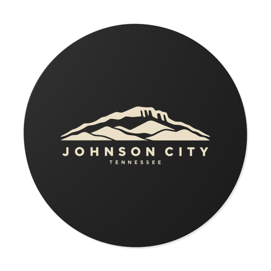 Johnson City Buffalo Mountain Sticker (Black)