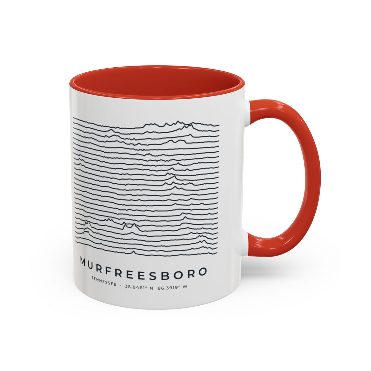 Murfreesboro Ridgeline Accent Mug