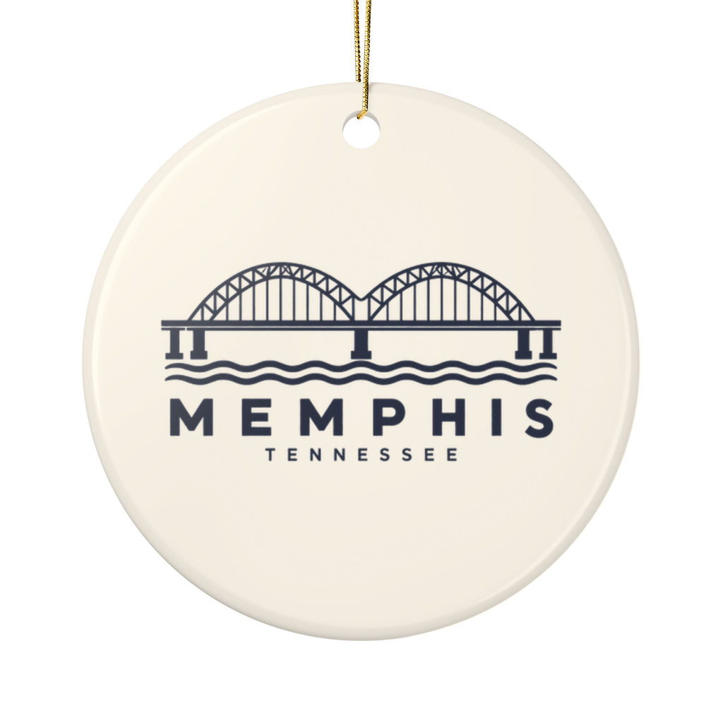 Memphis Hernando de Soto Bridge Ornament