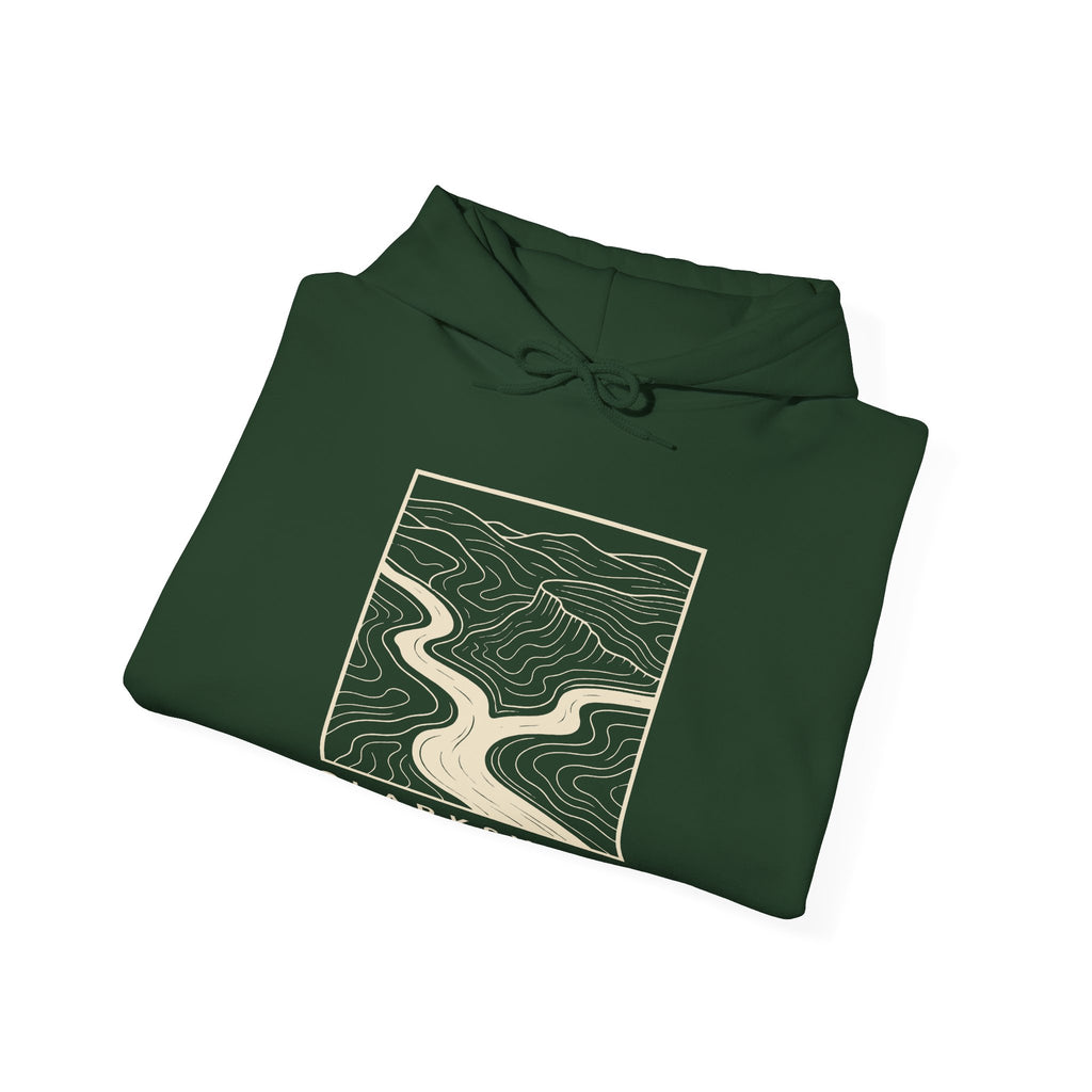 Clarksville Topo Map Hoodie