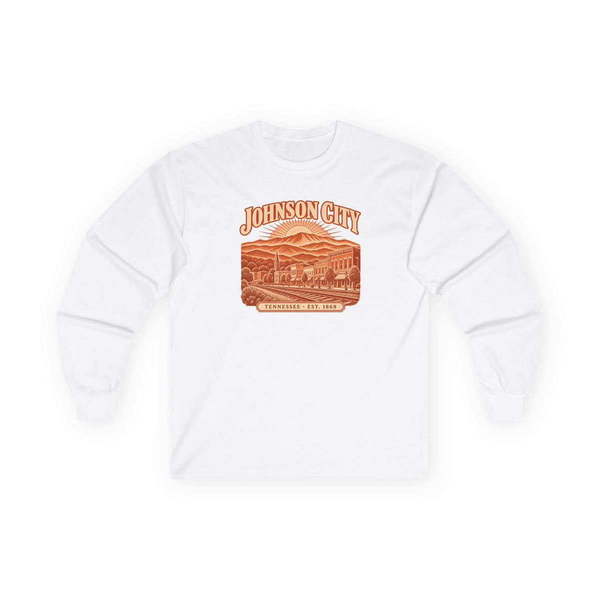 Johnson City Engraved Valley Long Sleeve T-Shirt