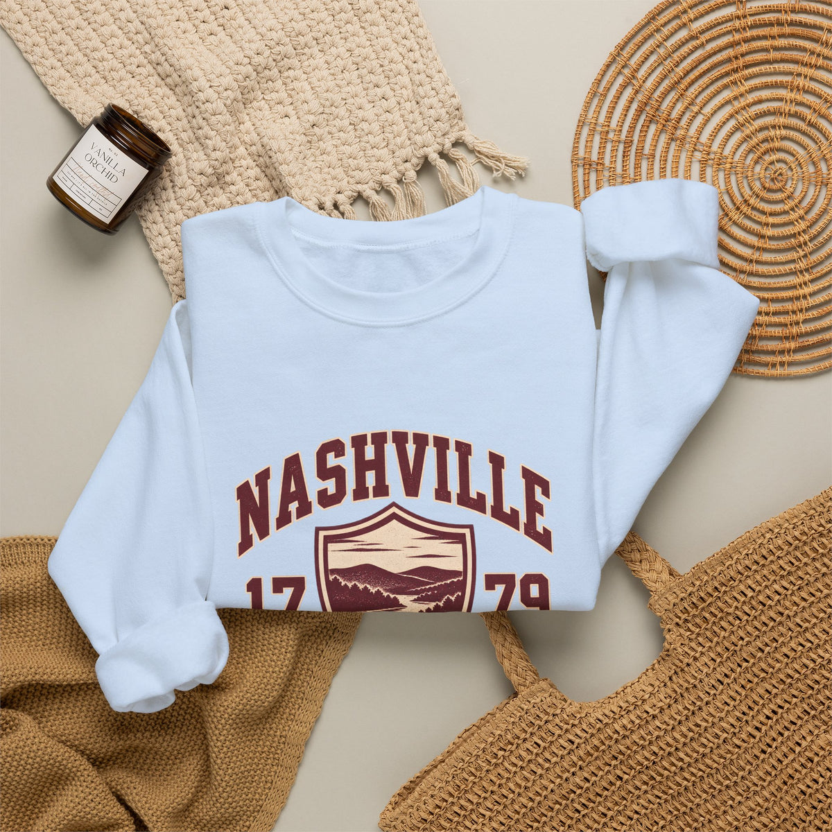 Nashville Athletic Dept Crewneck Sweatshirt